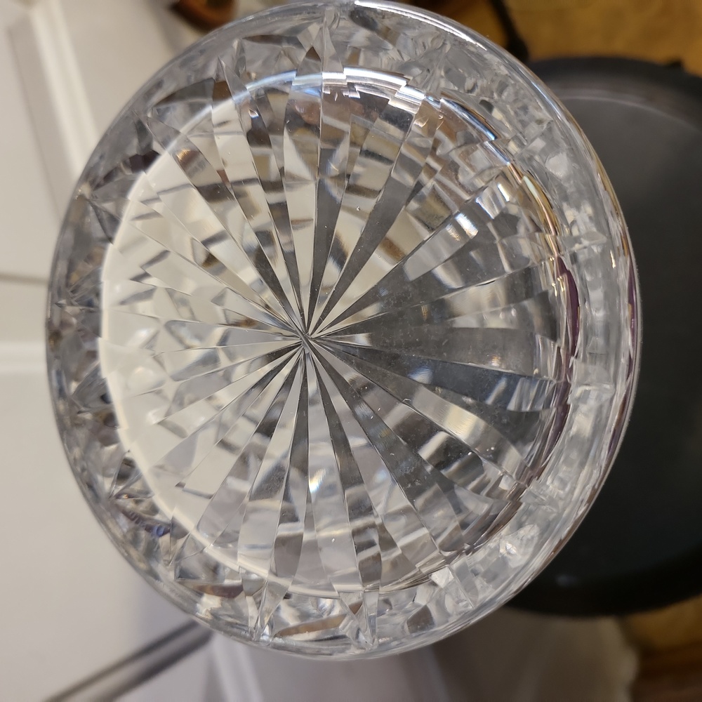 Waterford Crystal Lismore Cut Crystal Decanter Vintage 15.4" - Picture 11 of 14